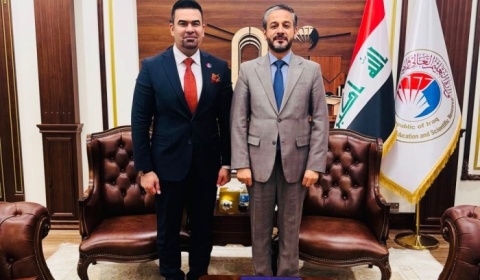 في اجتماع موسع .. وزير التعليم العالي يلتقي رئيس جامعة كركوك ويشيد بتقدم الجامعة العلمي والعمراني