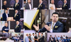 تزامنا مع انتهاء الزيارة الاربعينية .. رئيس جامعة كركوك يكرم ويثمن جهود عددا من كوادر الجامعة