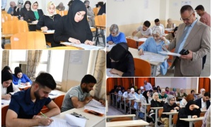 في إطار خطتها للعام الدراسي 2026/2025.. انطلاق الامتحانات التنافسية للمتقدمين على الدراسات  العليا في جامعة كركوك