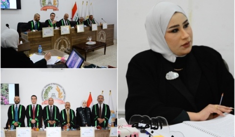 جامعة كركوك تناقش تأثير المخصب الحيوي والوسط الزراعي في نبات الورد الدمشقي