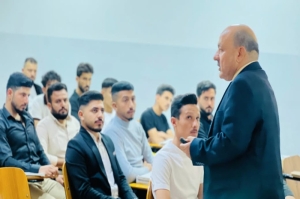 محاضرة توعوية في جامعة كركوك عن  التنمر أسبابه وآثاره وسبل مكافحته